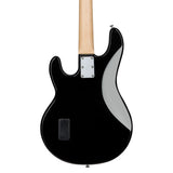 Sterling by Music Man Ray4 Stingray 4 String Bass, Black with Maple Neck