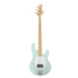 Sterling by Music Man Ray4 Stingray 4 String Bass, Mint Green with Maple Neck