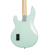 Sterling by Music Man Ray4 Stingray 4 String Bass, Mint Green with Maple Neck