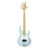 Sterling by Music Man Short Scale Stingray Bass 4 String Daphne Blue