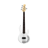 Sterling by Music Man Short Scale Stingray Bass 4 String Olympic White