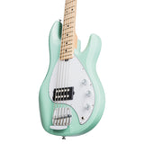 Sterling by Music Man Ray5 Stingray 5 String Bass, Mint Green