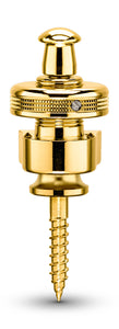 Genuine Schaller latest S-Lock Straplock, pair - Gold 14010501 Made in Germany