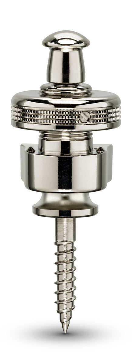Genuine Schaller latest S-Lock Straplock. pair - Nickel 14010101 Made ...