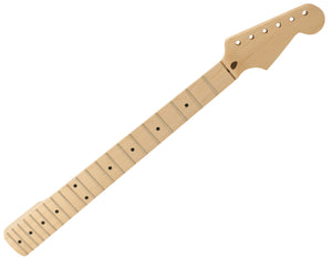 Genuine WD Music Fender Licensed Fat Maple Unfinished Strat Neck