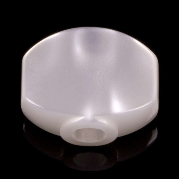 Genuine Sperzel #5 Upgrade Buttons (6) White pearloid