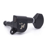 Genuine Tone Ninja Tuners, 6 Inline non-staggered, Black