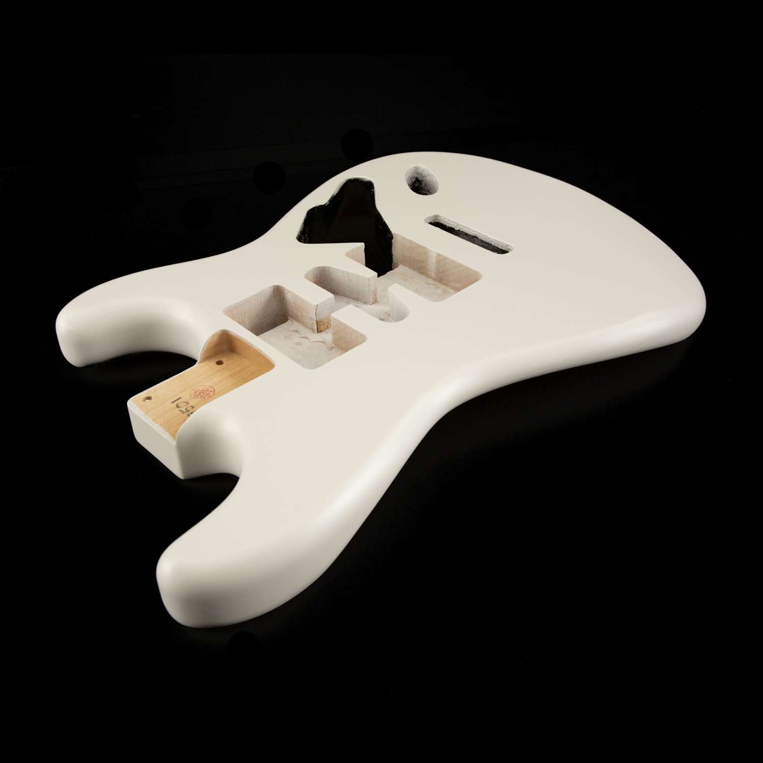 Tone Ninja Strat Body, Alder, Satin Nitro Olympic White | SportHiTech