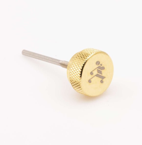 Genuine Tone Ninja Tuner Spares - Locking knob, Gold 20.5mm