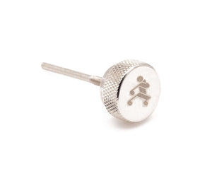 Genuine Tone Ninja Tuner Spares - Locking knob, Nickel 19mm