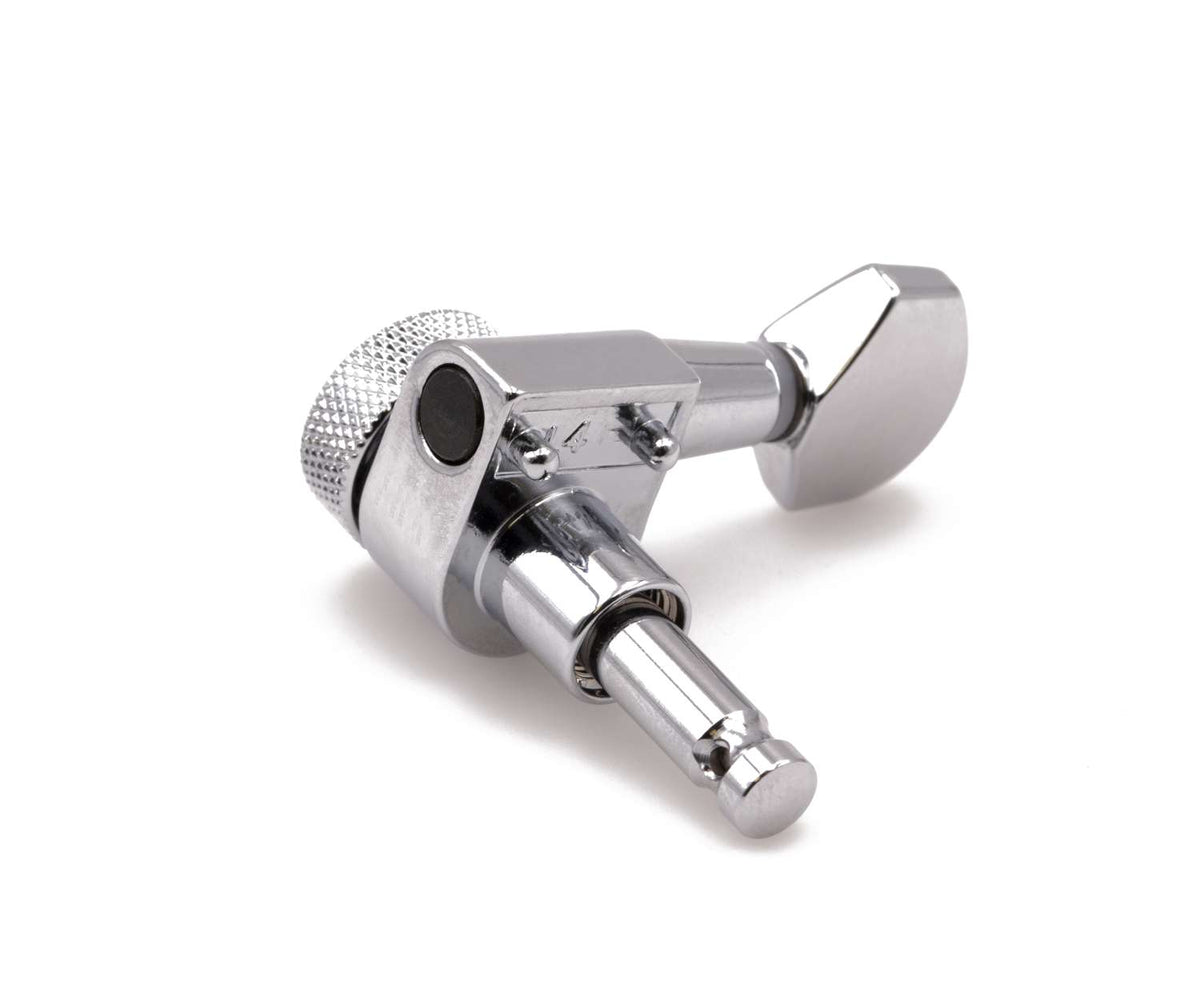 Genuine Tone Ninja Tuners, 6 Inline non-staggered, Chrome | Reverb Genuine Tone Ninja Tuners, 6 Inline non-staggered, Chrome | Reverb