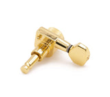 Genuine Tone Ninja 2-pin locking tuners 20:1, Gold, 6 inline lefty staggered