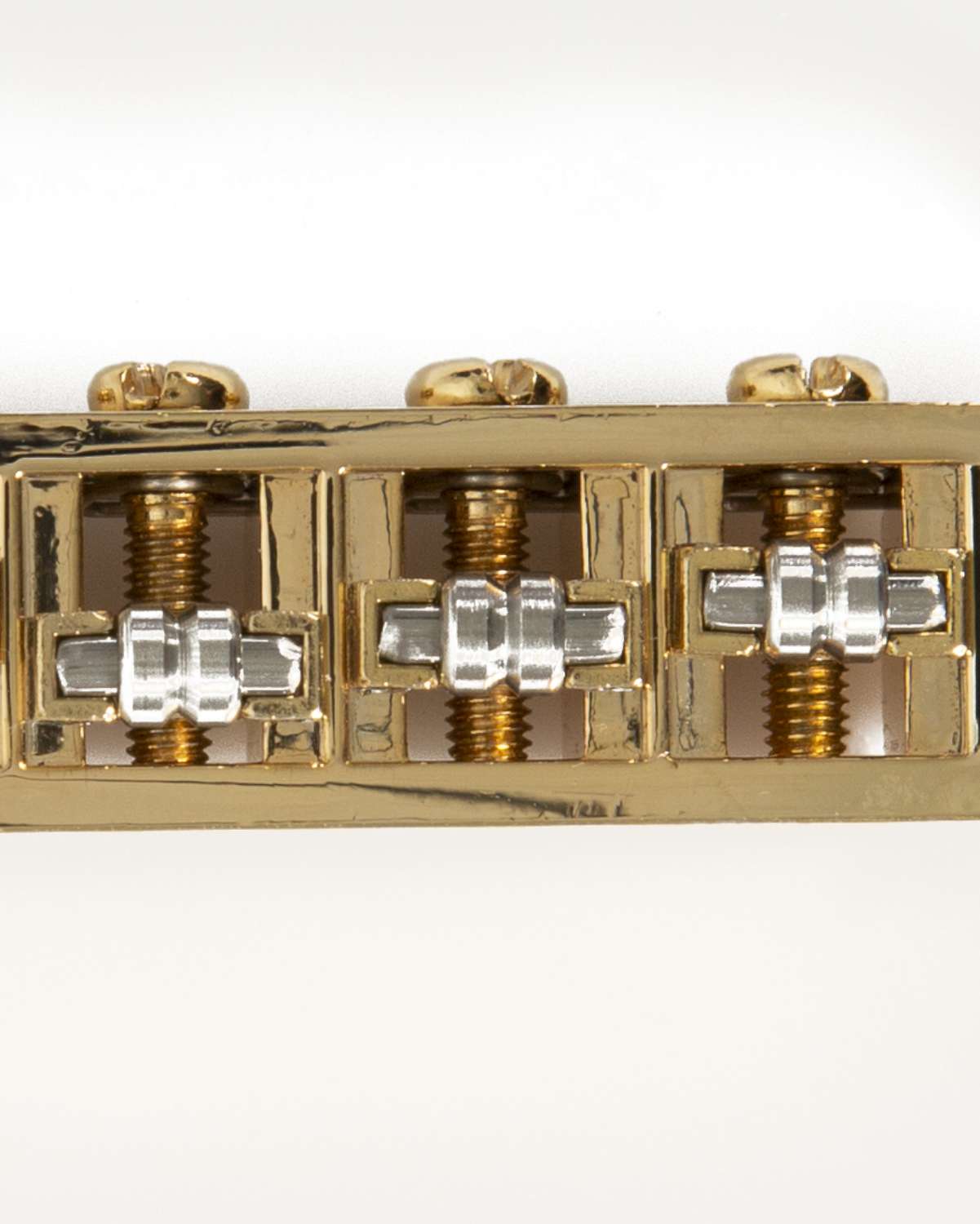 Tone Ninja Metric Nashville Tune-O-Matic Bridge, Roller saddles