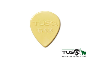 Graph Tech Tusq Picks Teardrop Shape 0.88mm Warm tone 6 pieces