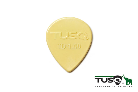 Graph Tech Tusq Picks Teardrop Shape 1.00mm Warm tone 6 pieces
