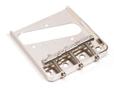 Gotoh MIJ TC1 4-hole Tele Bridge with In-Tune Titanium vintage saddles, Nickel | SportHiTech