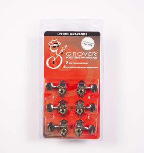 Genuine Grover Sta-Tite 3x3 Nickel, Vertical, round button