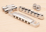 Wikinson Tune-o-matic ABR-1 bridge and Tailpiece combo, Chrome