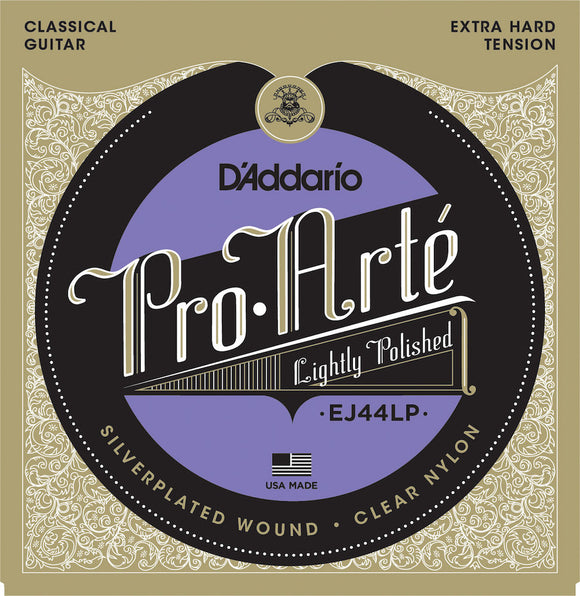 D'Addario EJ44LP Pro-Arte Composite Classical Guitar Strings, Extra-Hard Tension