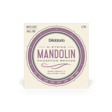 D'Addario EJ70 Phosphor Bronze Mandolin Strings, Ball End,  Medium/Light, 11-38