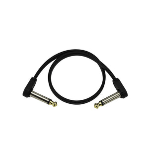 D'Addario Flat Patch Cable, 1ft Right Angle, Single PK