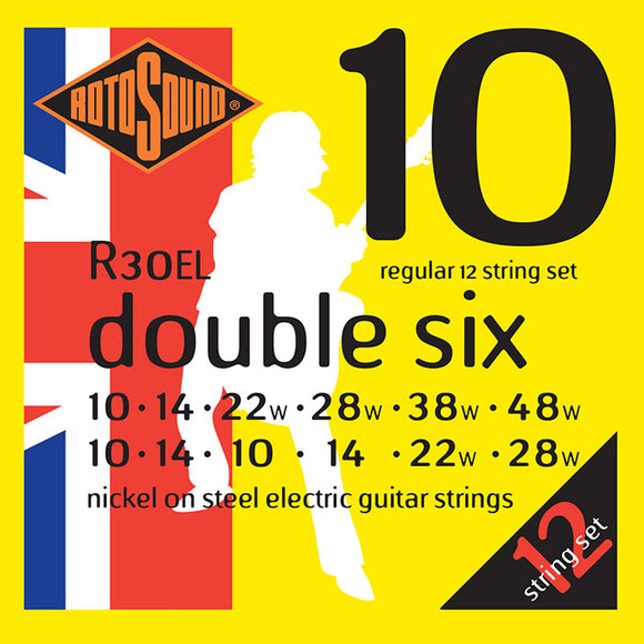 Rotosound Nickel Electric Guitar Strings Regular 12 String R30EL