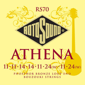Rotosound Athena 8 String Bouzouki Phosphor Bronze set 11-30 RS70