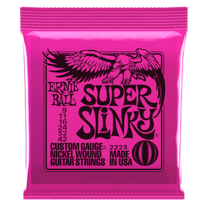 Ernie Ball Super Slinky Nickel Wound Electric Guitar Strings